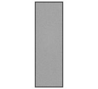 Doormat Grey 60x180cm Durable Polypropylene Tufted Indoor Heavy-Duty PVC Backing