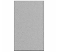 Doormat Grey 90x150cm Polypropylene Tufted PVC Non-Slip Entrance Mat Heavy-Duty