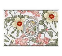 Doormat Heavy Duty Water Absorbent Retro Vintage Plants and Flowers Pattern Welcome Door Rug for Entrance Patio Indoor Outdoor