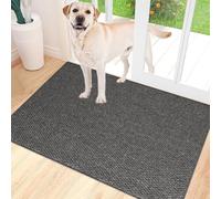 Doormat Indoor and Outdoor - Door Mat Outdoor Robust, Non-Slip Dirt Trapper Mat Indoor, Absorbent Door Scraper Outdoor in Many Colours, Floor Mats for Front Door, Entrance, Hallway, Office (Grey, 80 x