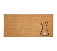 Doormat LINGAYEN Natural 55 x 120 cm Rabbit Coir