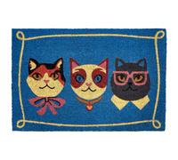 Doormat MOJICAP Multicolour 60 x 90 cm Cat Coir