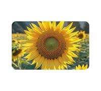 Doormat Non-Slip Front Door Mat 80 x 48 cm Outdoor Entrance Mat Indoor Rugs for Entryway The most beautiful sunflower Doormat Absorbent Welcome Mats Washable Floor Mats for Hallway Outside Patio Porch