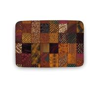 Doormat Non-Slip Welcome Mats African Style Patchwork Door Mat Entrance Floor Mats Washable Rubber Door Rug Personalized Carpet Rugs Farmhouse Entryway Mats for Outdoor Indoor Home Decor 19.7"x31.5"