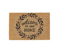 Doormat SAYAN Natural 40 x 60 cm Text Coir