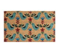 Doormat TANANA Multicolour 45 x 75 cm Bird Coir