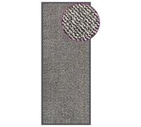 Doormat Tufted Polypropylene Rubber Backing Light Brown 60x150 cm Indoor Mat Pro