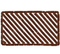 Doormat Wire With Coconut Fibre Coir Large Fallen Fruits Brown Large
