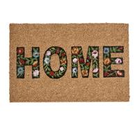 Doormat ZAMBALES Natural 40 x 60 cm Text Coir