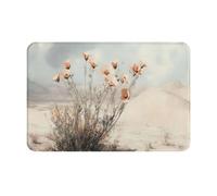 Doormats Decorative Welcome Mat Flowers In The Desert Dirt Trapper Entrance Rug For Indoor Kitchen Entryway 40X60Cm
