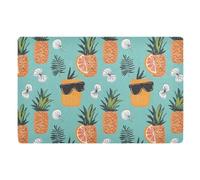 Doormats Pineapple Painting Floor Carpet Rug Easy Clean Inside Floor Mat Non-Slip Entrance Mats For Kitchen Office Garage 40X60 CM