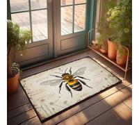 Doormats With Funny Sayings Anatomical Study Of A Bumblebee: A Detailed Scientific Illustrati Doormat Outside Decor Large Welcome Mats Outdoor(40X60CM)