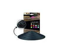 Doornado Multi Surface Door Stop - Heavy Duty Door Wedge - Anti Slip Rubber Buffer - 118x25 Black