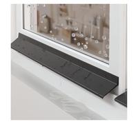 Doors and Windows rain Shield， Self Adhesive Rubber Door Window Rain Guards Black 4.5cm/5.5cm Multiple Sizes(5.5cm,1.5m(4.9ft))