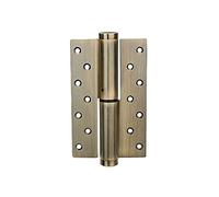 Doors Hinges Concealed Butt, 2 Packs Invisible Automatic Closing s Hydraulic Buffer Damping Spring Aluminum Alloy(Bronze,Open Right)