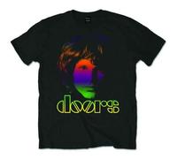 Doors Jim Morrison Gradient T-Shirt in Black | Size: Large Doors Black L