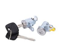 Doors Lock Key Cylinder Set with Keys to Match for 1995-2004, Front Door Lock Cylinder Set 6905135070 Left Right Bonnet Fuel Lock with 2 Keys