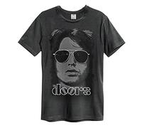 Amplified The Doors - Mr Mojo Risin - Unisex T-Shirt, Charcoal, XXL