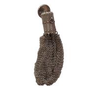 Doors On The Net - Purso 1920s English Coin | Antique Beggar Bag | Medieval Vintage Borsellino | Metal Craft Case, Historical Accessory Antique Coin Collection