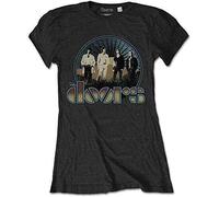 Vintage Field Skinny Fit T Shirt Doors Black L