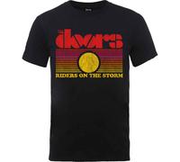 Rockoff Trade Men's the Doors Rots Sunset T-Shirt, Black (Black Black), Medium