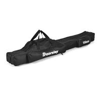 Doorslay Fishing Rod Case - Three Layer Oxford Portable Folding Fishing Pole Bag - Outdoor Waterproof Tackle Storage Travel Bags - Carry Organizer for Camping Hiking
