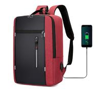 doorslay Professional Laptop backpack with USB Charging Port,Business Daypack Portable Camping Travel Bag Backpack Fit 15.6 Inch for School/Work/Travel