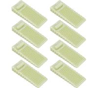 Doorstop Bumper Buffer, Door Stopper Wedge,Floor Mounted Rubber Premium Door Wedge(Groen)