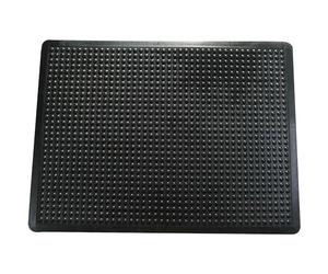 Doortex Black Cushioned Anti-Fatigue Bubble Mat 36" x 48"