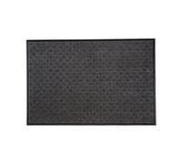 Floortex Doortex Heavy-duty Ribmat Entrance Mat For Indoor and Outdoor Use 100% Natural Rubber and Slip Resistant 60x90cm Charcoal - UREMFLRU0009
