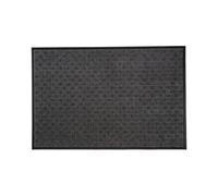 Floortex Doortex Heavy-duty Ribmat Entrance Mat For Indoor and Outdoor Use 100% Natural Rubber and Slip Resistant 60x90cm Charcoal - UREMFLRU0009