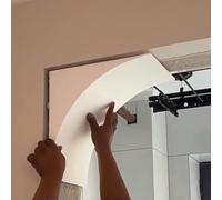 Doorway Arch Kit Universal Plaster Curved Archway - 2 4 Pcs, Modern Rounded Arch Corners for Balcony/Entrance Doorway, Easy DIY Installation Arched Kit Doorways(4 pcs,38x38x36cm/15x15x14.2")