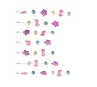 Doorway Curtains Felt Star Bowknot Curtain Decorative Curtain Door String Curtains Room Divider Decors Easy Installation Doorway Curtains