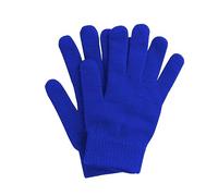 DOOVID Adult Magic Gloves - Warm Stretch Knitted Full Finger Gloves for Women Men, Royal Blue, One Size