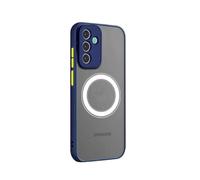 Doowear Galaxy A34 5G Case Magnetic [Compatible with Magsafe] Wireless Anti-Scratch Shockproof Matte Clear Full Camera Protection Slim Thin Phone Cover Case for Samsung Galaxy A34 5G 6.6"-Blue