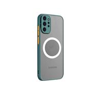 Doowear Galaxy Note 10 Plus Case Magnetic [Support Magsafe Charger] Wireless Anti-Scratch Shockproof Matte Clear Camera Protection Slim Thin Phone Cover Case for Samsung Galaxy Note 10 Plus 6.8"-Green