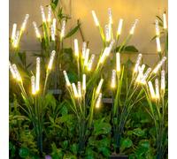 DooYard Solar Swaying Firefly Garden Lights, Acrylic Outdoor Decor (2 Pack) | Upgraded Solar Panel, Upgraded Acrylic Bulbs, Wind-Swaying Flexible Stems, Waterproof Outdoor Use, Garden Gift Idea