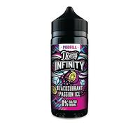 Doozy Infinity - Pod Fill Blackcurrant Passion I-c-e 50/50 Shortfill - No Nicotine - Only +18