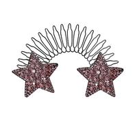 Dopamine Colorful Star Shattering And Sorting Tool Clip Head Back Fixed Hair Hair Coiling In Invisible E2J0 Headwear