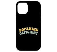 Dopamine Deficient Funny Neurodivergent Retro ADHD Men Women Case for iPhone 12/12 Pro