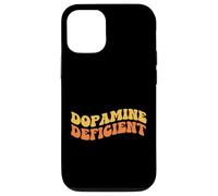 Dopamine Deficient Funny Neurodivergent Retro ADHD Men Women Case for iPhone 12/12 Pro