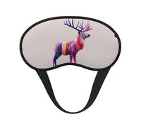 Dopamine Elk Sleep Mask Soft Eye MaskBlindfold Eyeshade Smooth Comfortable Eye Cover with