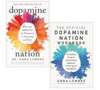 Dopamine Nation and The Official Dopamine Nation Workbook 2 Books Set by Dr Anna Lembke