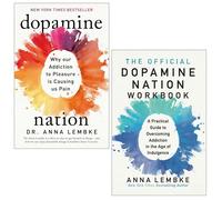 Dopamine Nation and The Official Dopamine Nation Workbook 2 Books Set by Dr Anna Lembke