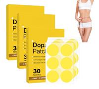 Dopamine Patches,Weight Loss Patches,Ingredients Patch Pads for Burning Body Fat Gentle Smoothing Tighten and Firming Patch for All Skin (3)