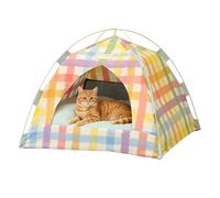 Dopamine Summer Cooling Cat Hideaway Tent, Pet Camping Pop-Up Bed
