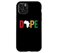 Dope Africa Map Juneteenth Pan African Pride Case for iPhone 11 Pro