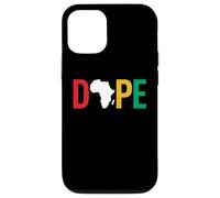 Dope Africa Map Juneteenth Pan African Pride Case for iPhone 12/12 Pro