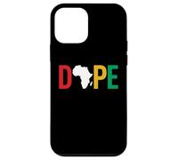 Dope Africa Map Juneteenth Pan African Pride Case for iPhone 12 mini
