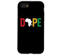 Dope Africa Map Juneteenth Pan African Pride Case for iPhone SE (2020) / 7/8